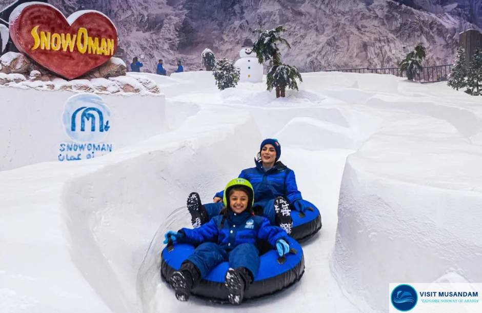 Why is winter the peak travel season in Oman?